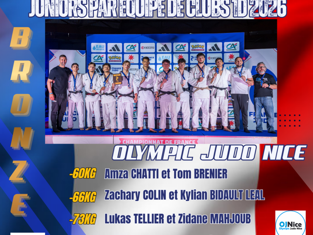 Image de l'actu 'L'Olympic Judo Nice encore au rendez-vous national !'