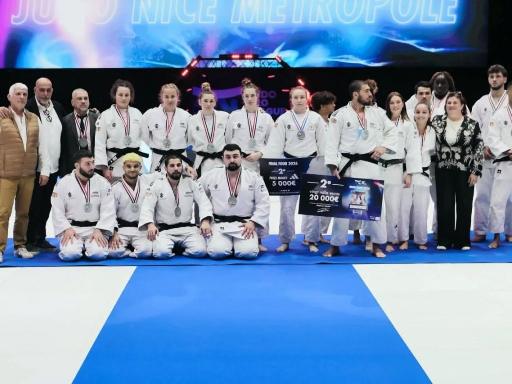 Image de l'actu 'L'argent pour le Judo Nice Métropole en Judo Pro League'