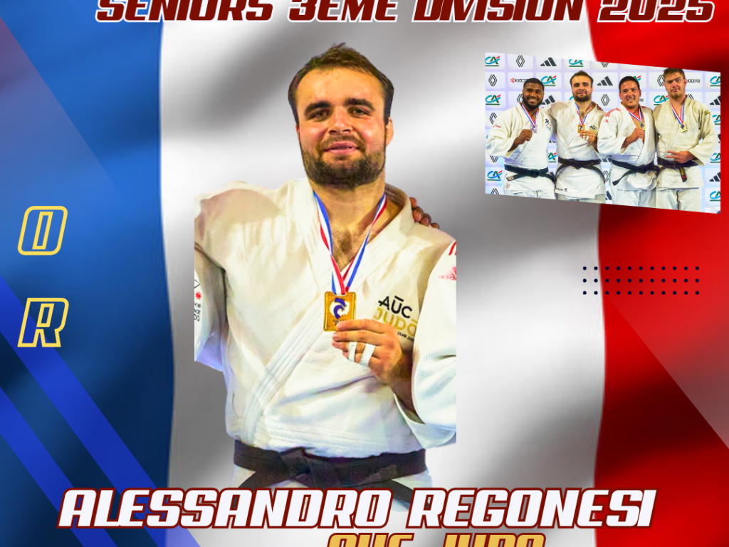 Image de l'actu 'L'or et l'argent pour les judokas du 13 au Championnat de France seniors 3ème division'