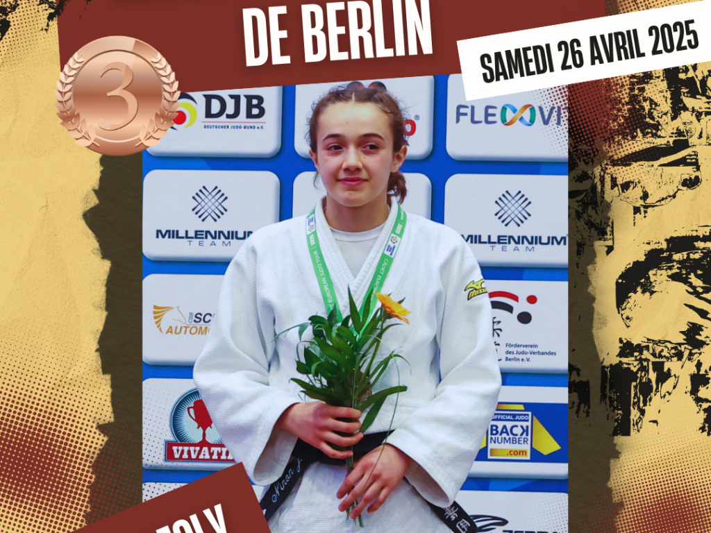 Image de l'actu 'Ninon JOLY en bronze à Berlin !'