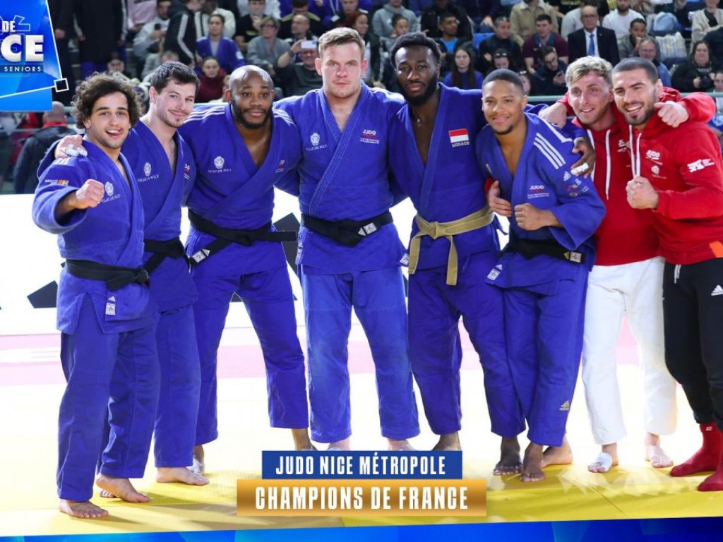 Image de l'actu 'Le Judo Nice Métropole champion de France par équipe masculine 1D'