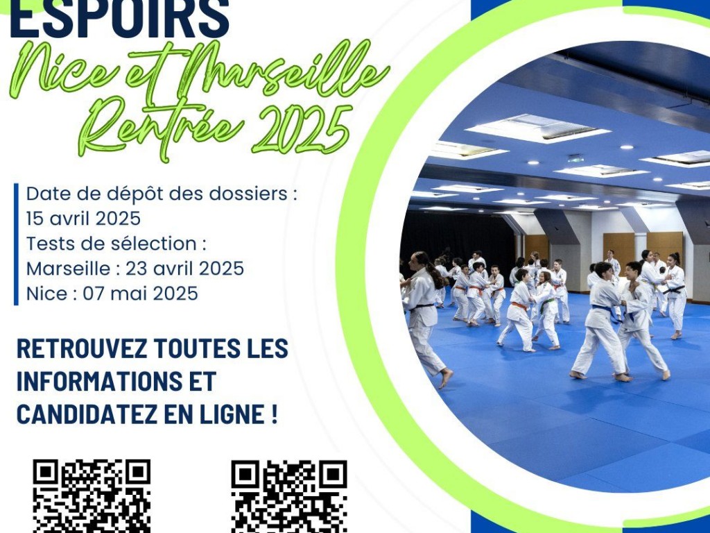 Image de l'actu 'Les candidatures pour les Pôles espoir Marseille et Nice sont ouvertes'