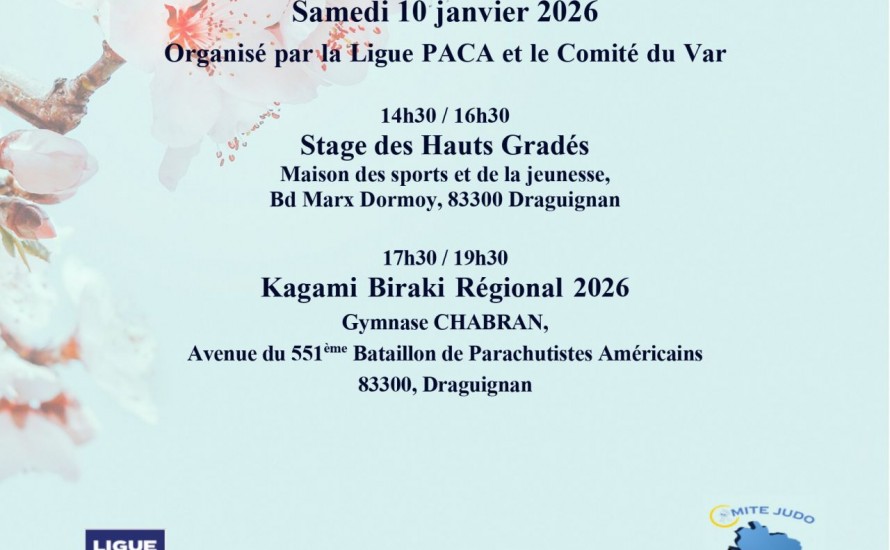 Le kagami biraki régional apporche !