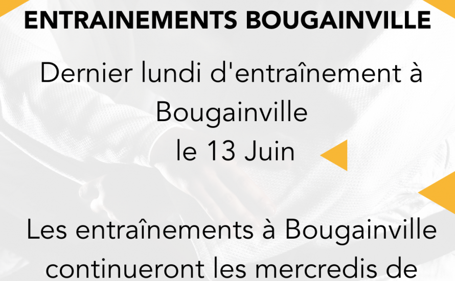 Entrainements Bougainville