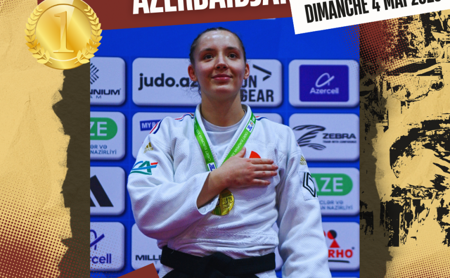 L'or pour Lucie RULLIER en Azerbaïdjan