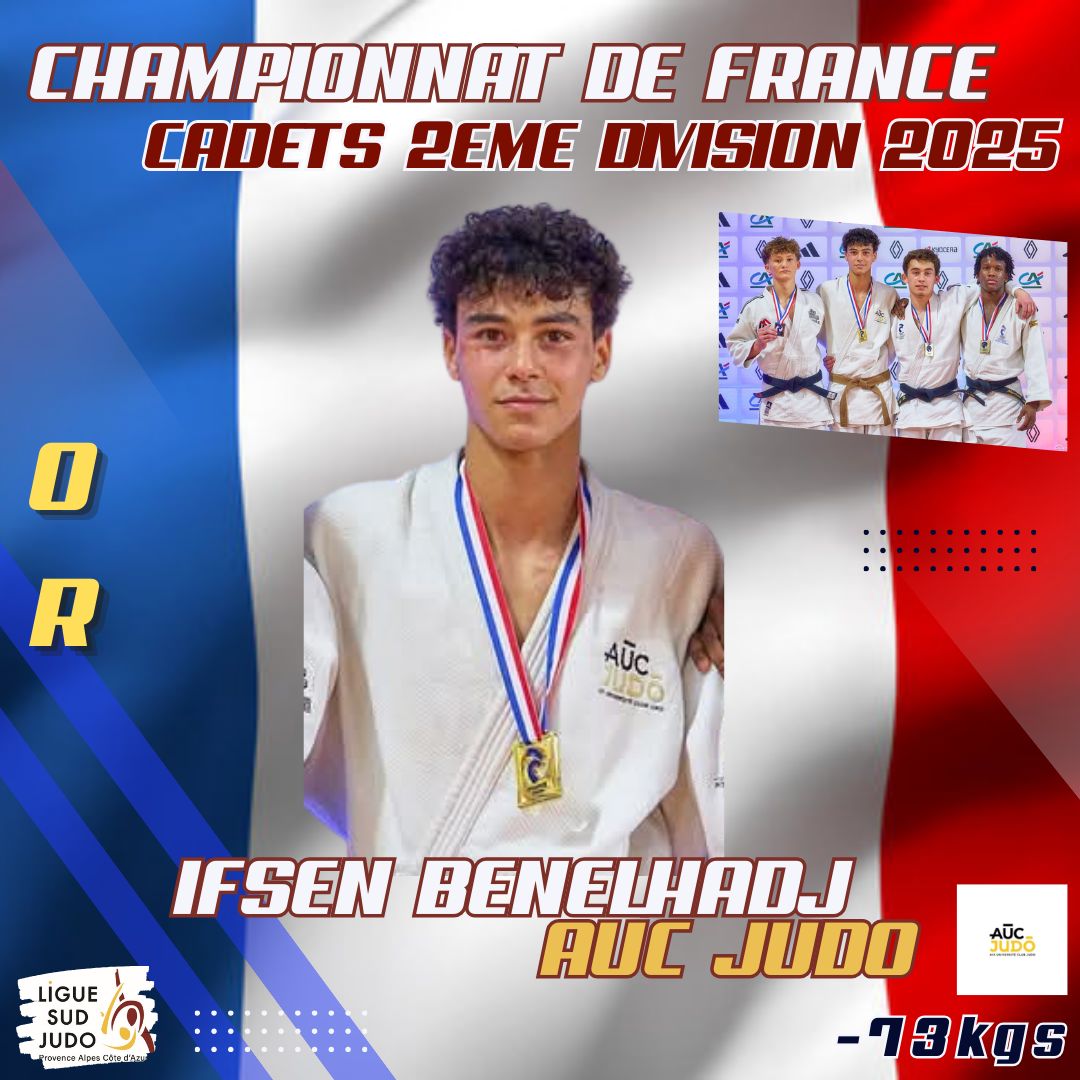 Championnat de France cadets 2D 2025